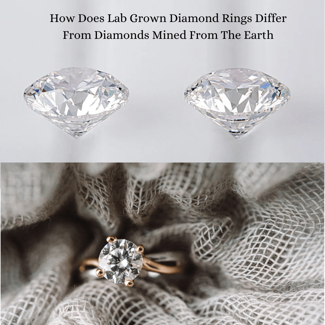 How Does Lab Grown Diamond Rings Differ From Diamonds Mined From The Earth?